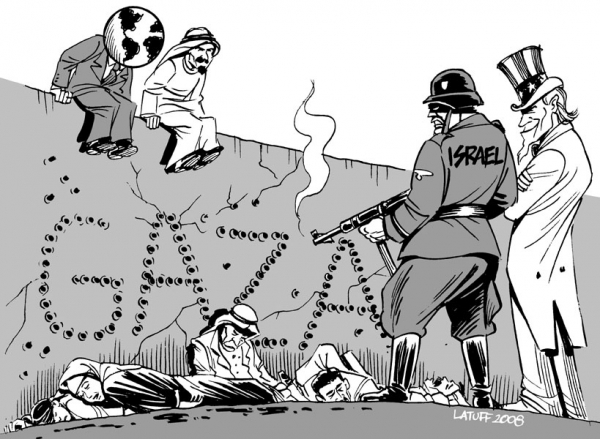 14. Gaza MASSACRE by Latuff.jpg