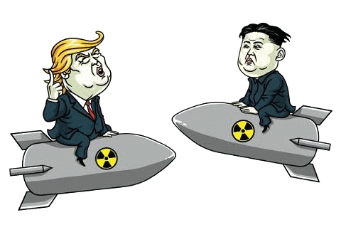 9. Trump + Kim.gif