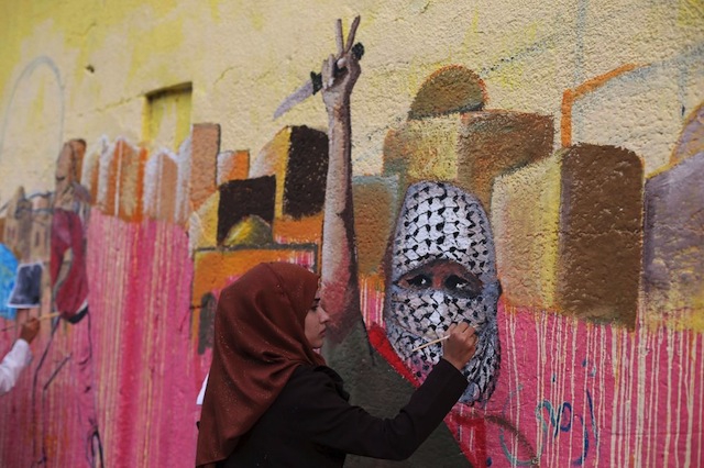 16. street art palestinien sud bande Gaza.jpg