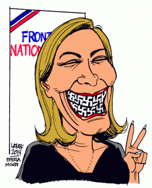 5 ter. Marine Le Pen Latuff 2014.gif